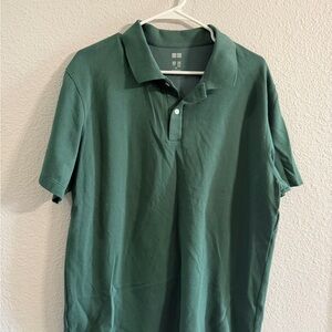 Uniqlo Forest Green Polo Shirt